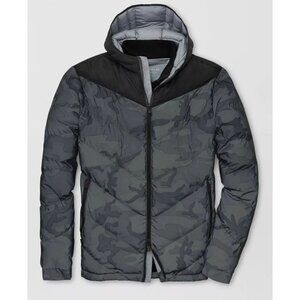 NWT Peter Millar Mens Apres Ski Camouflage Hooded Puffer Jacket XL $398